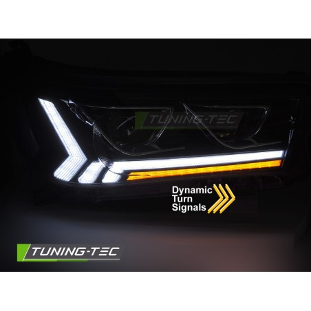 TOYOTA HILUX 16-20 TUBE LED BLACK