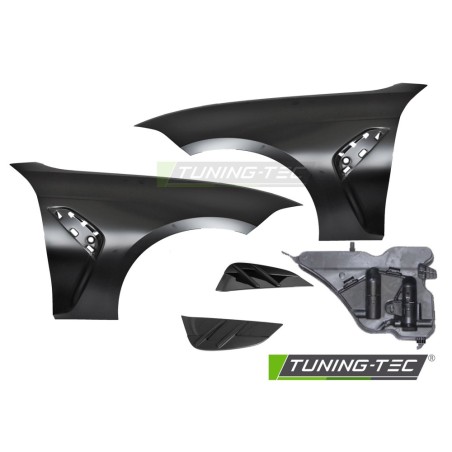 FENDERS SPORT STYLE WITH SIDE VENT BLACK fits BMW G20 G21 19-22