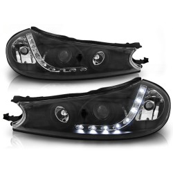 Phares FORD MONDEO 10.96-08.00 Feux de jour noir