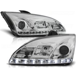 Phares FORD FOCUS II 09.04-01.08 DAYLIGHT CHROME