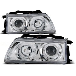 Phares HONDA CRX 90-02.92 ANGEL EYES CHROME