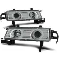 Phares HONDA PRELUDE 02.92 - 01.97 ANGEL EYES CHROME
