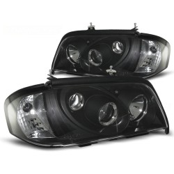 Phares noirs pour MERCEDES W202 C-KLASA 06.93-06.00
