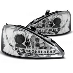 Phares FORD FOCUS 10.98-10.01 Feux de Jour Chrome