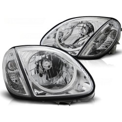 PHARES CHROME pour MERCEDES R170 SLK 04.96-04