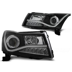 Phares Chevrolet Cruze 09-12 feux de jour noirs