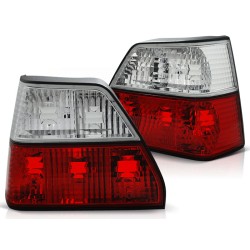 Feux arrière rouge blanc pour VW Golf 2 08.83-08.91