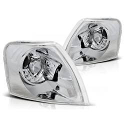 Clignotants avant chrome compatibles VW Passat B5 11.96-08.00