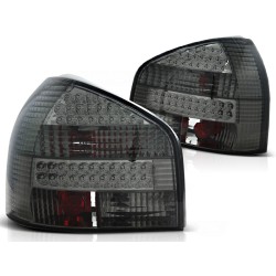 Feux arrière LED fumés compatibles AUDI A3 08.96-08.00