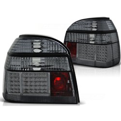 FEUX ARRIÈRE LED FUMÉ pour VW GOLF 3 09.91-08.97