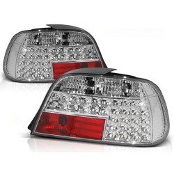 FEUX ARRIÈRE LED CHROME compatible BMW E38 06.94-07.01