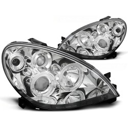 Phares CITROEN XSARA 09.00-10.04 ANGEL EYES CHROME