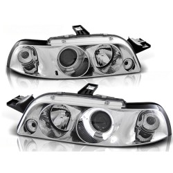 Phares FIAT PUNTO 1 11.93-09.99 ANGEL EYES CHROME