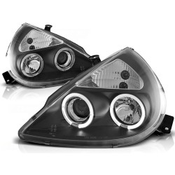Phares Yeux d'Ange Noirs Ford Ka 11.96-08
