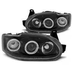 Phares FORD ESCORT MK7 02.95-00 ANGEL EYES NOIR