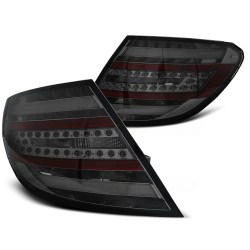 Feux arrière à LED fumés pour MERCEDES C-KLASA W204 SEDAN 07-10
