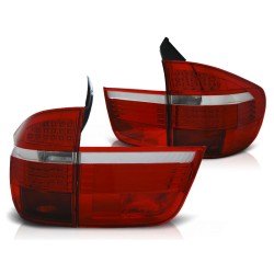 FEUX ARRIÈRE LED ROUGE BLANC pour BMW X5 E70 03.07-05.10
