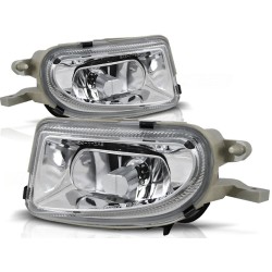 FEUX DE BROUILLARD CHROMÉS compatibles MERCEDES W210/CLK/SLK