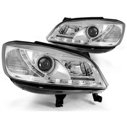 Phares OPEL ZAFIRA 04.99-06.05 Feux de jour chrome