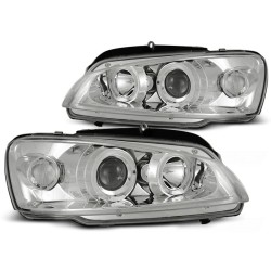 Phares PEUGEOT 106 08.96-03 ANGEL EYES CHROME