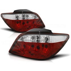 Feux arrière PEUGEOT 307 04.01-07 ROUGE BLANC