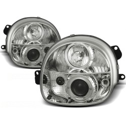 Phares RENAULT TWINGO 03.93-09.98 ANGEL EYES CHROME