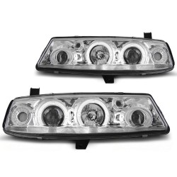 Phares OPEL CALIBRA 09.90-06.97 ANGEL EYES CHROME