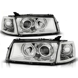 Phares OPEL VECTRA A 09.88-10.95 ANGEL EYES CHROME