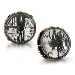 PHARES CHROME pour VW GOLF 1 05.74-07.83