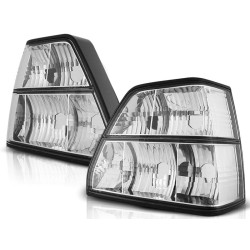 FEUX ARRIÈRE CRISTAL BLANC pour VW GOLF 2 08.83-08.91