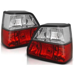 Feux arrière rouge blanc pour VW Golf 2 08.83-08.91