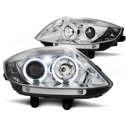 PHARES ANGEL EYES CHROME pour BMW Z4 E85 E86 02-08