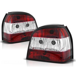 Feux arrière rouge blanc pour VW Golf 3 09.91-08.97
