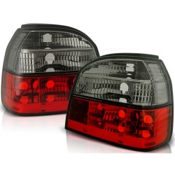 Feux arrière rouge fumé pour VW Golf 3 09.91-08.97
