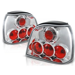 Feux arrière chromés pour VW Golf 3 09.91-08.97
