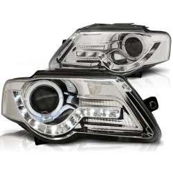 Phares diurnes chromés pour VW Passat B6 3C 03.05-10