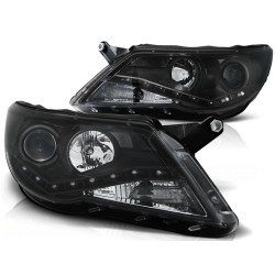 Phares Daylight Noir pour VW Tiguan 10.07-11