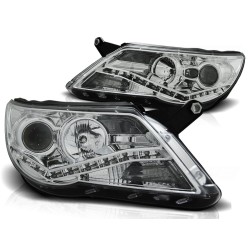 PHARES DIURNES CHROME pour VW TIGUAN 10.07-11