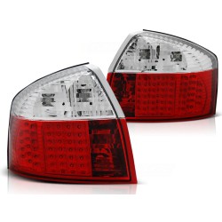 Feux arrière LED rouge blanc pour AUDI A4 10.00-10.04