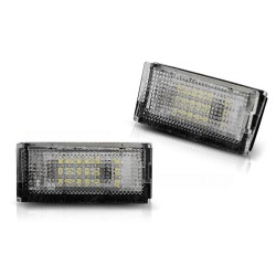FEUX LED DE PLAQUE D'IMMATRICULATION compatibles avec BMW E46 BERLINE / TOURING 05.98-03.05