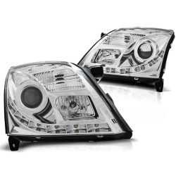 Phares OPEL VECTRA C 04.02-08.05 TRU DRL CHROME XENON D2S