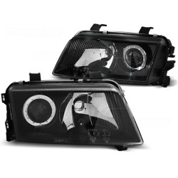 PHARES NOIRS pour AUDI A4 11.94-12.98