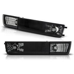 Clignotants avant noir compatible VW Golf 3 / Vento