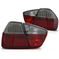 Feux arrière LED rouge fumé pour BMW E90 03.05-08.08