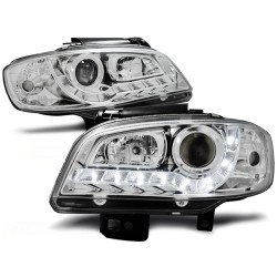 Phares diurnes chromés pour SEAT IBIZA/CORDOBA 09.99-03.02