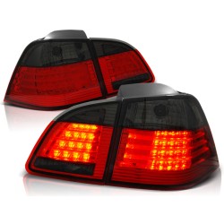 Feux arrière LED rouge fumé pour BMW E61 04-03.07