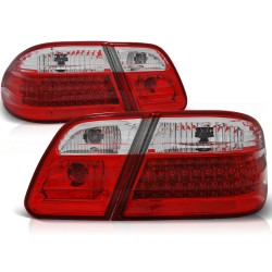 Feux arrière LED rouge blanc pour MERCEDES W210 95-03.02