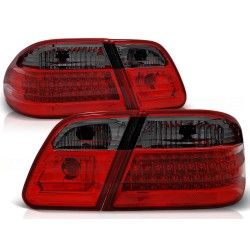 Feux arrière LED rouge fumé pour MERCEDES W210 95-03.02