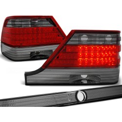 Feux arrière LED rouge fumé pour MERCEDES W140 95-10.98