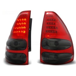 Feux arrière TOYOTA LAND CRUISER 120 03-09 LED rouge fumé séquentiel